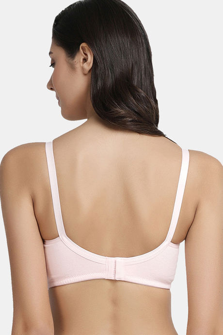 InnerSense Organic Cotton Anti Microbial Soft Nursing Bra With Removable Pads ( Pack Of 2) - Pink — image 4